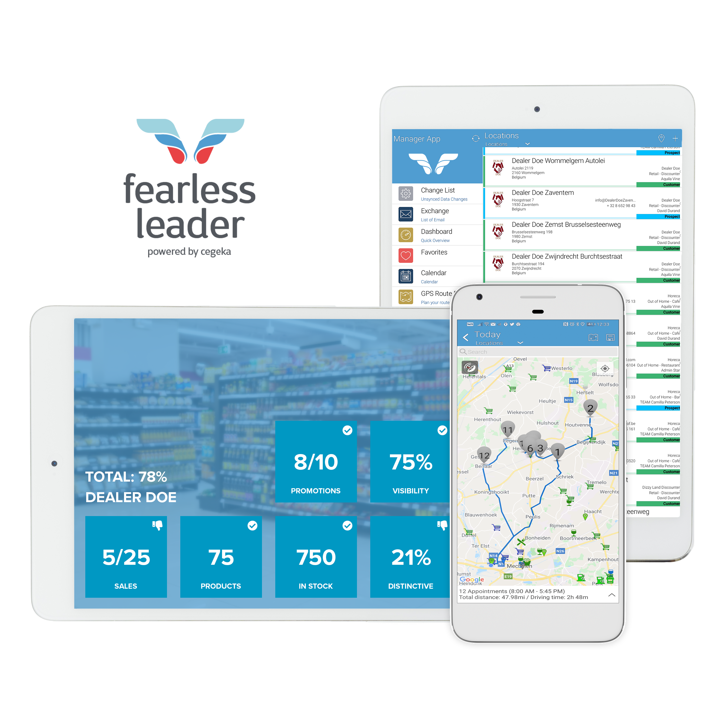 Cegeka Field Sales CRM voor food & bev